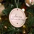 Personalized Memorial Photo Christmas Ornament Keepsake Gift