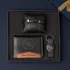 Personalized Men’s Wallet Bracelet and Keychain Gift Set