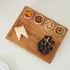 Personalized Mini Bowl Serving Plate - Wooden Design