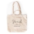 Personalised Bridesmaid Tote Bag with Elegant Script Design