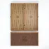 Personalised Monogram Oak Backgammon Set with Leather Cover
