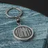 Personalized Monogram Metal Keychain