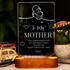 Personalized Mother's Day 3D LED Lamp with Custom Message