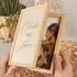 Personalised Mother’s Day Wooden Photo Frame with Message