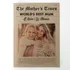 Personalised Mother's Day Newspaper Keepsake