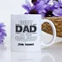 Personalized Name Best Dad in the Galaxy Mug