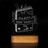 Personalised Teacher Gift LED Lamp with Book Design