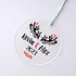 Personalised Couples Name Christmas Ornament for Adults