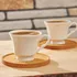 Personalized Name Printed Espresso Cup Set