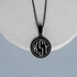 Personalized Necklace with Monogram Design