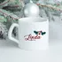 Personalized New Year's Coffee Mug with Custom Letter