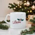 Personalized New Year's Coffee Mug with Custom Letter