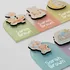 Personalized Newborn Baby Name Magnets 10 Piece Set