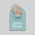 Personalized Newborn Baby Name Magnets 10 Piece Set