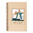Personalized Notebook with Wooden Cover and Photos