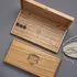 Personalized Oak Backgammon Set with Pool for Players
