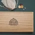 Personalized Oak Backgammon Set with Pool Lid for Friend
