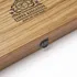 Personalized Oak Backgammon Set with Pool Lid for Friend