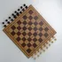 Personalised Oak Finish Square Chess Set with Signature