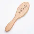Personalized Organic Baby Hairbrush with Name as Baby Shower Gifts