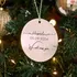 Personalized Pet Christmas Tree Ornament