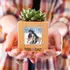 Personalized Pet Dad Succulent Planter