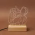 Personalized Pet Line Art LED Lamp