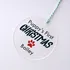 Personalised Pet Christmas Ornament with Name
