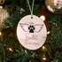 Personalized Pet Photo Christmas Tree Ornament Keepsake