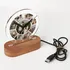 Personalized Photo Collage Clock with LED Light