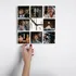 Personalized Photo Collage Wall Clock Gift