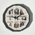 Personalised Photo Collage Wooden Wall Clock