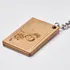Personalized Photo Engraved Wooden Keychain