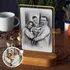 Personalized Photo LED Lamp with Sketch Effect