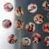 Personalised Round Photo Magnet Set of 15