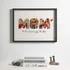 Personalized Photo Message Frame for Mom 12x16