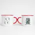 Personalized Photo Mug with Initials for Couples