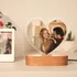 Personalised Heart-Shaped Photo LED Lamp for Cherished Memories