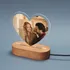 Personalised Heart-Shaped Photo LED Lamp for Cherished Memories