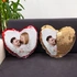 Personalized Photo Printed Heart Shaped Magic Pillow