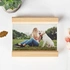 Personalized Photo Printed Plexiglass with Wooden Base