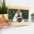 Personalized Photo Printed Plexiglass with Wooden Base
