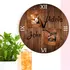 Personalised Wooden Photo Clock for Anniversary Gifts