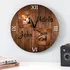 Personalised Wooden Photo Clock for Anniversary Gifts