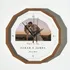 Personalized Photo Wooden Wall Clock for Couples