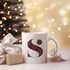 Personalized Plaid Monogram Mug Christmas Gift