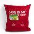 Personalized Pocket Pillow for Mom Mother's Day Gift