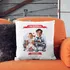 Personalised Princess and Knight Cartoon Pillow