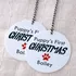 Personalized Puppy's First Christmas Ornament