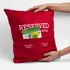 Personalized Remote and Snack Pocket Funny Pillow